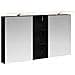 Set di Armadi da Bagno con lo scaffale 3 pcs 130 x 14,5 x 70 cm - Foto miniatura 1