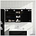 Set di Armadi da Bagno con lo scaffale 3 pcs 130 x 14,5 x 70 cm - Foto miniatura 2