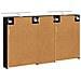 Set di Armadi da Bagno con lo scaffale 3 pcs 130 x 14,5 x 70 cm - Foto miniatura 9