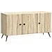 Mobile TV Rovere Sonoma 99 x 34,5 x 50 cm Legno ingegnerizzato - Foto miniatura 1