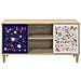Mobile TV MAINZ 102 x 33 x 50 cm Sonoma Legno ingegnerizzato - Foto miniatura 4