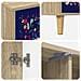 Mobile TV MAINZ 102 x 33 x 50 cm Sonoma Legno ingegnerizzato - Foto miniatura 6
