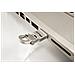 Chiavetta USB Hook Attaché 32 GB Interfaccia USB 2.0 Colore Argento - Foto miniatura 3