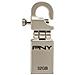 Chiavetta USB Hook Attaché 32 GB Interfaccia USB 2.0 Colore Argento - Foto miniatura 4