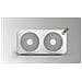 Speaker Audio Portatile SmartSound Tornado Potenza Totale 6Watt Bluetooth colore Bianco  - Foto miniatura 2