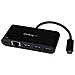Adattatore di rete USB-C a Ethernet a 3 porte - Hub USB 3.0 con Power Delivery - Gbe - Foto miniatura 1