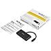 Adattatore di rete USB-C a Ethernet a 3 porte - Hub USB 3.0 con Power Delivery - Gbe - Foto miniatura 5