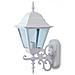 Portalampada Lanterna Large Facing Up Alluminio Ip44 E27 Mod. Vt-761 Sku 7522 Bianco - Foto miniatura 1