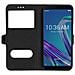 Custodia Zenfone Max M1 Zb555kl Sportellino 2x Finestre Cover Silicone - Nero - Foto miniatura 3