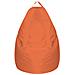 Poltrona Sacco In Nylon Arancione - Foto miniatura 4
