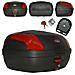 Bauletto Moto Scooter Baule Valigia Rigida Universale Nero - Foto miniatura 1