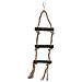 Natural Living Scala Di Corde 3 Gradini Cm. 40 - Per Cocoriti E Canarini - Foto miniatura 2