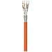 Goobay - Bulkkabel - 500,0m - Sftp, Pimf -cat. 7a Rohkabel - Ieee 802,3 - Halogenfrei, Rund, Robust - Orange (91890)  - Foto miniatura 1
