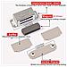 Gabinetto Magnetic Cattura Jiayi 6 Pacchetti Armadio Porta Magneti 6kg Pull Magnetico In Acciaio Inox Catture Chiusure Piccolo Armadio Magneti Per Cucina Magneti A Cassetto Porta Chiudiporta Cabinet Magnete Di Chiusura - Foto miniatura 3