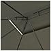 Gazebo 4x3x2,7 m Grigio Talpa 160 g / m² - Foto miniatura 2
