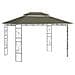 Gazebo 4x3x2,7 m Grigio Talpa 160 g / m² - Foto miniatura 1