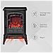 Camino Elettrico Con Effetto Fiamma, Temperatura Regolabile Copertura 20-25mq - Nero - Foto miniatura 8