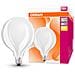 Lampada Led - E27 - Bianco Caldo - 2700 K - 11 W - 100w Equivalenti - Led Retrofit Classic Globe125 - Foto miniatura 3