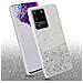 Custodia Compatibile Con Samsung Galaxy S20 Ultra In Trasparente Con Glitter - Coperchio Protettivo In Silicone Tpu Flessibile Con Glitter Scintillanti - Foto miniatura 3