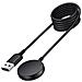 Basetta Caricabatterie Originale Usb Per Samsung Watch 3 - 4 Active 1 - 2 Black - Foto miniatura 2