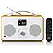 Lenco Pir-645wh Radio Portatile Digitale Bianco, Legno - Foto miniatura 1
