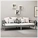 Divano Letto Con Materasso 90x200 Cm Grigio In Massello Di Pino - Foto miniatura 3