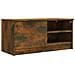 Mobili Tv 2 Pz Rovere Fumo 80x35x36,5 Cm In Legno Multistrato - Foto miniatura 5