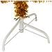 Albero di Natale Artificiale a Metà con Supporto Oro 120 cm PET - Foto miniatura 6