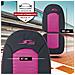 Coprisedili Auto S-race Rosa - Foto miniatura 4