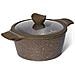Casseruola Con Coperchio 24 Cm - Manico Freddo Softtouch - Casseruola Adatta A Tutte Le Fonti Di Calore - Casseruola A Induzione Con Rivestimento In Ceramica - Casseruola Con Rivestimento Antiaderente - Lavabile In Lavastoviglie - Teglia Da Forno - Foto miniatura 1