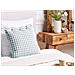 Cuscino Decorativo Talya 45 X 45 Cm Trama Gingham Verde Menta - Foto miniatura 1