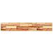 Piano Per Tavolo 120x20x4cm Rettangolare Legno Massello Acacia - Foto miniatura 2