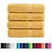 Asciugamani Premium SOLUND 4 pz Oro 50x100 cm 600gsm - Foto miniatura 2