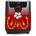Friggitrice ad Aria Smart Aerofryer Capacità 4.5 Litri 1500 Watt Colore Argento - Foto miniatura 6