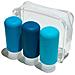 Set 3pcs Travel Bottles Bl - Foto miniatura 1