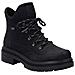 Black Casual Closed Ladies Mid Height Boots Stivaletti Pelle Sintetica Scarpe Donna Nero Eu 36, Y3158-00 - Foto miniatura 1