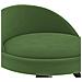Sgabello da Bar Verde Scuro in Velluto - Foto miniatura 7