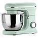 Planetaria Impastatrice Kr250 Per Pasticceria, Potenza 1500 W, 10 Velocità, Ciotola Acciaio Inox Da 5 Litri, 3 Accessori, Coperchio Trasparente, Colore Verde Mint Opaco - Foto miniatura 2