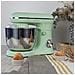 Planetaria Impastatrice Kr250 Per Pasticceria, Potenza 1500 W, 10 Velocità, Ciotola Acciaio Inox Da 5 Litri, 3 Accessori, Coperchio Trasparente, Colore Verde Mint Opaco - Foto miniatura 7