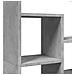 Libreria Grigio Cemento 72x20x120 cm in Truciolato - Foto miniatura 9