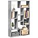 Libreria Grigio Cemento 72x20x120 cm in Truciolato - Foto miniatura 2