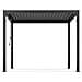Mahoney - Pergola Bioclimatica In Alluminio 3x4 Con Doppia Lamella A Movimentazione Manuale - Foto miniatura 2