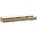 Cassetti per Letto Rovere Artigianale 140x36,5x16,5 cm Legno Ingegnerizzato - Foto miniatura 3