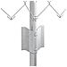 Recinzione a Maglie Metalliche con 22 Post in Argento 0.6x25 m Acciaio - Foto miniatura 6