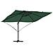 Ombrello a braccio laterale verde Verde - Foto miniatura 1