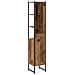 Mobile da Bagno in Legno Vecchio 33x33x185,5 cm Legno Ingenerizzato - Foto miniatura 8
