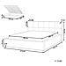Letto Contenitore Bouclé Baston 180 X 200 Cm Beige Chiaro - Foto miniatura 7