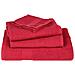 Asciugamani 10 pz Rossi 50x100 cm 360 g/m² 100% Cotone - Foto miniatura 4