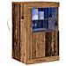 Mobile laterale Legno vecchio 41 x 37 x 67 cm Legno multistrato - Foto miniatura 3