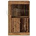 Mobile laterale Legno vecchio 41 x 37 x 67 cm Legno multistrato - Foto miniatura 5